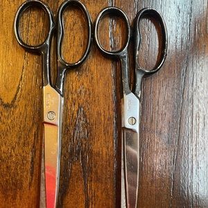 2-vintage Compton 9” dress shears